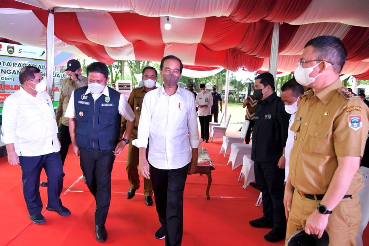 Jokowi jadi presiden kedua kunjungi Kota Pagar Alam setelah Bung Karno