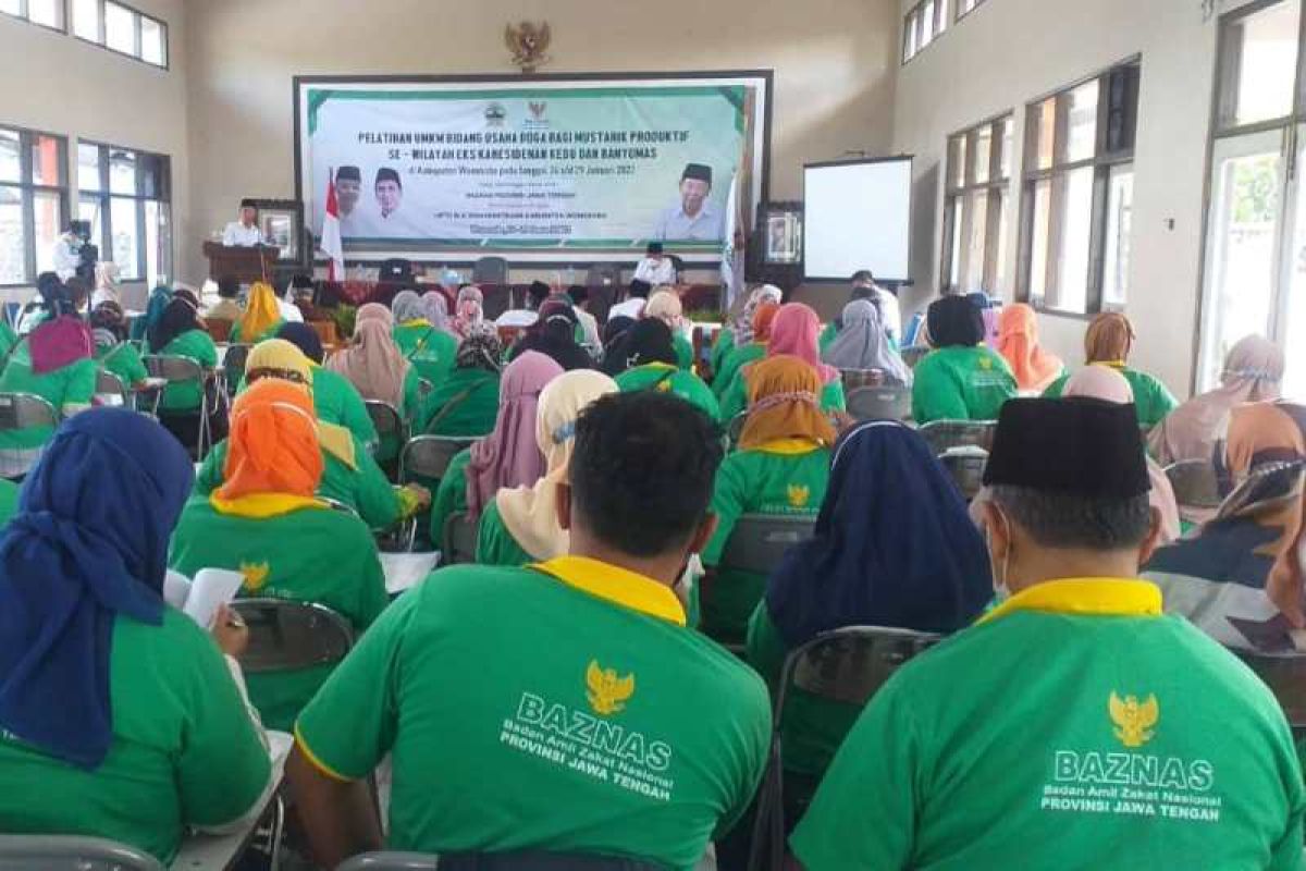 Baznas Jateng latih 100 mustahik usaha boga di Wonosobo