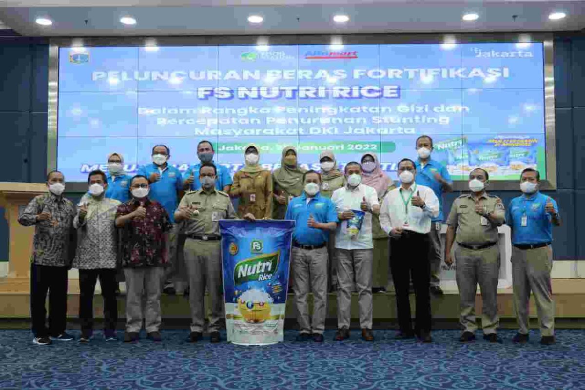 Anies luncurkan beras fortifikasi untuk turunkan angka "stunting"