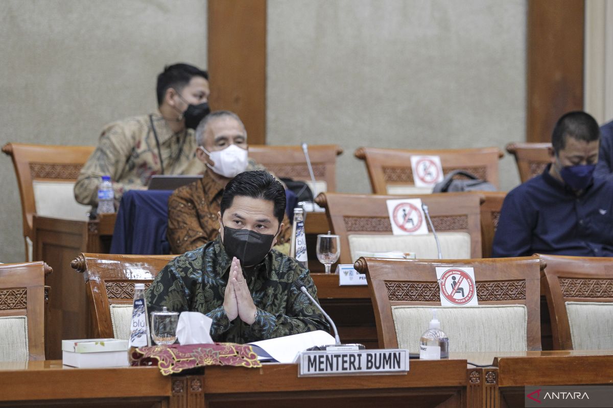 Menteri Erick optimis mayoritas lessor setujui restrukturisasi utang Garuda