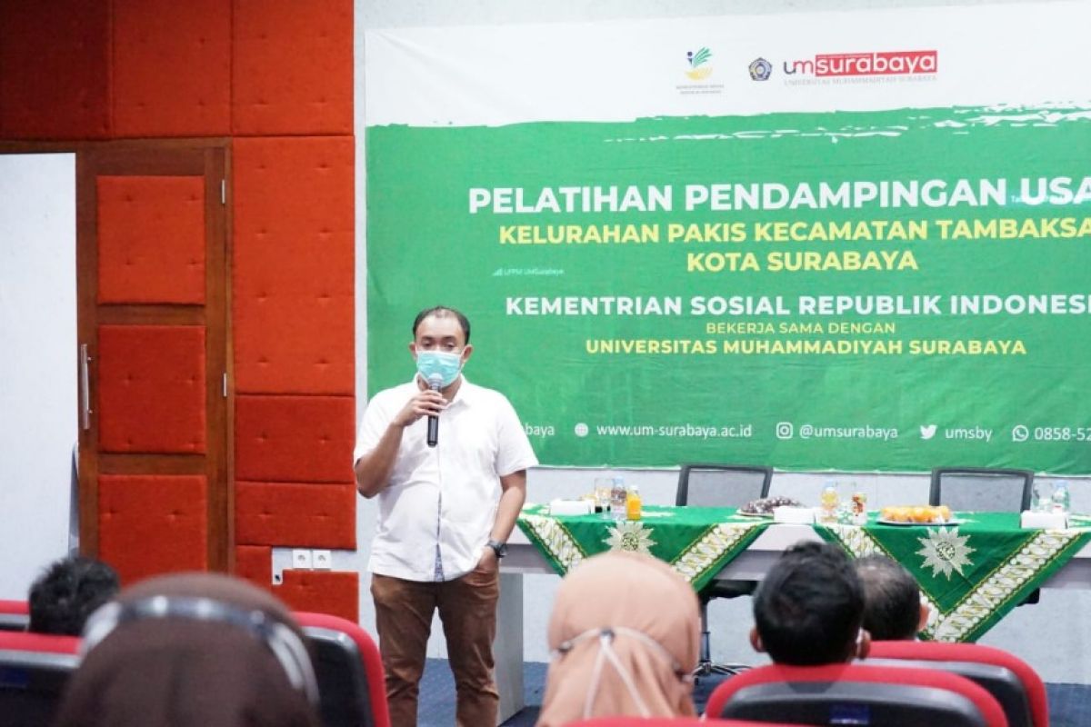 Kemensos gandeng UM Surabaya berikan pelatihan usaha kepada penerima bantuan PKH