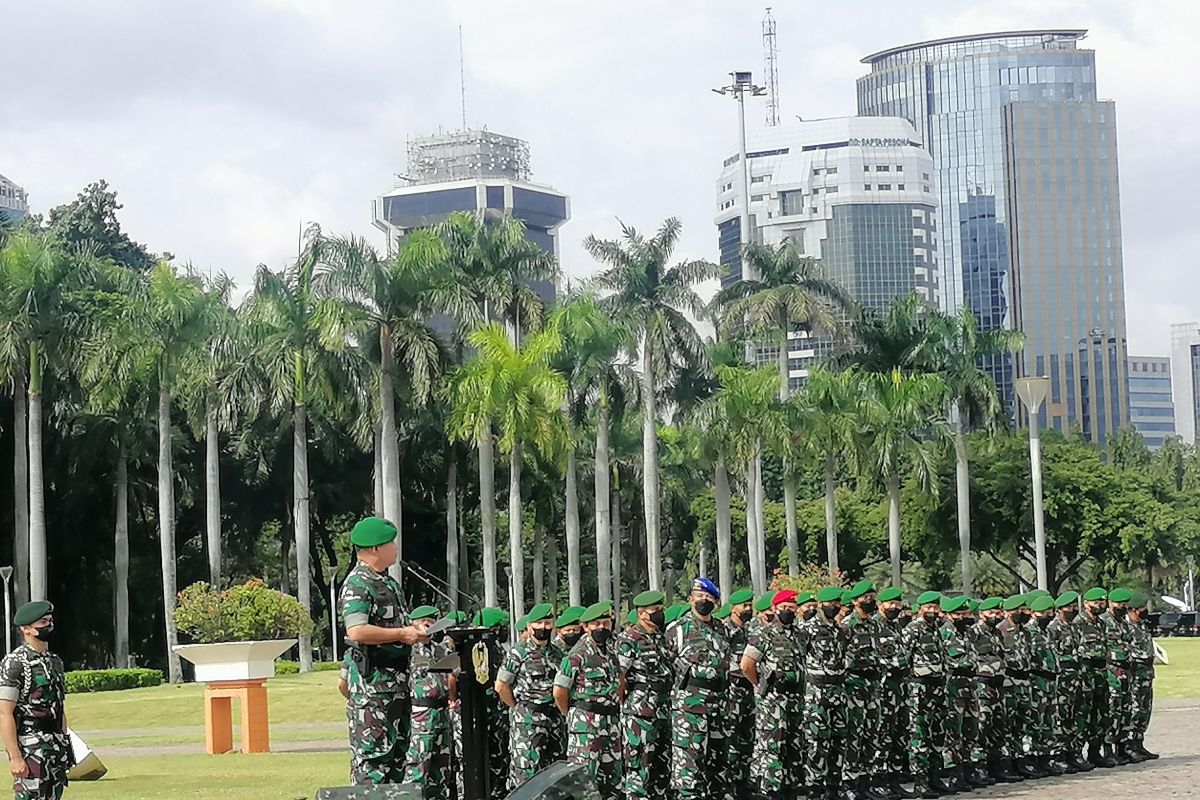 Di hadapan 2.655 prajurit, Kasad ingatkan bahaya radikal