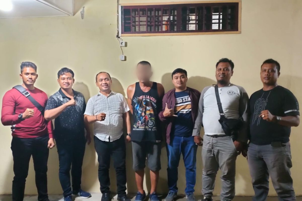 Polsek Pangkalan Brandan tangkap AL alias Muslim Dajal pelaku penganiayaan