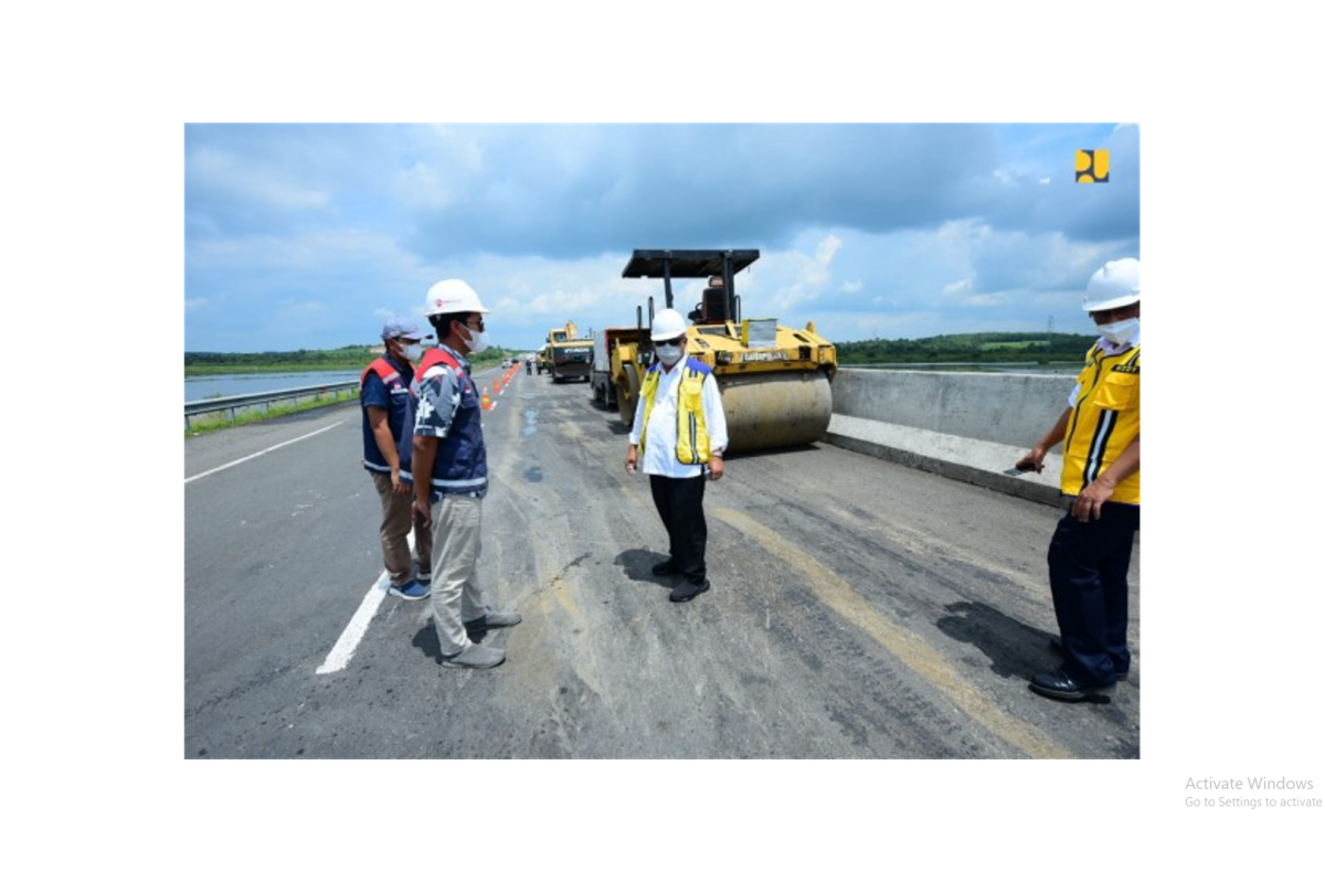 Kementerian PUPR, pastikan perbaikan ruas tol Terbanggibesar-Palembang