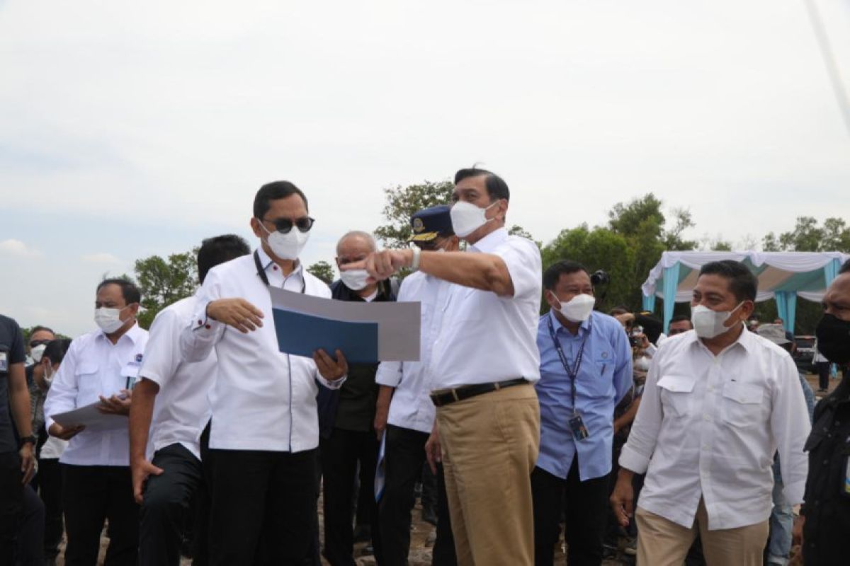 Luhut dorong eksekusi calon pelabuhan baru Batam