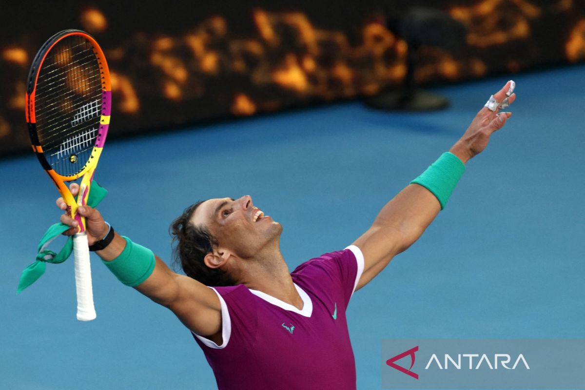 Australian Open: Data dan fakta final Nadal vs Medvedev