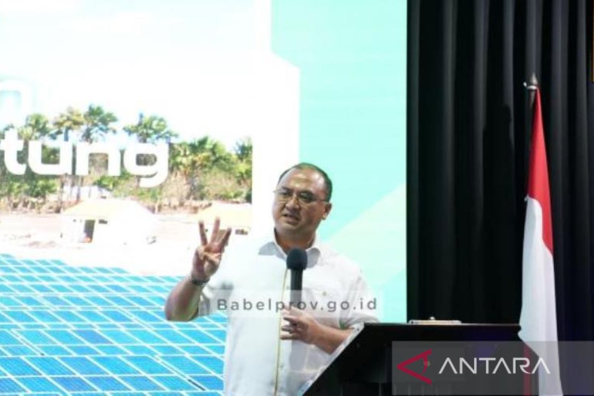 Gubernur: listrik tenaga surya aliri pulau terpencil di Babel
