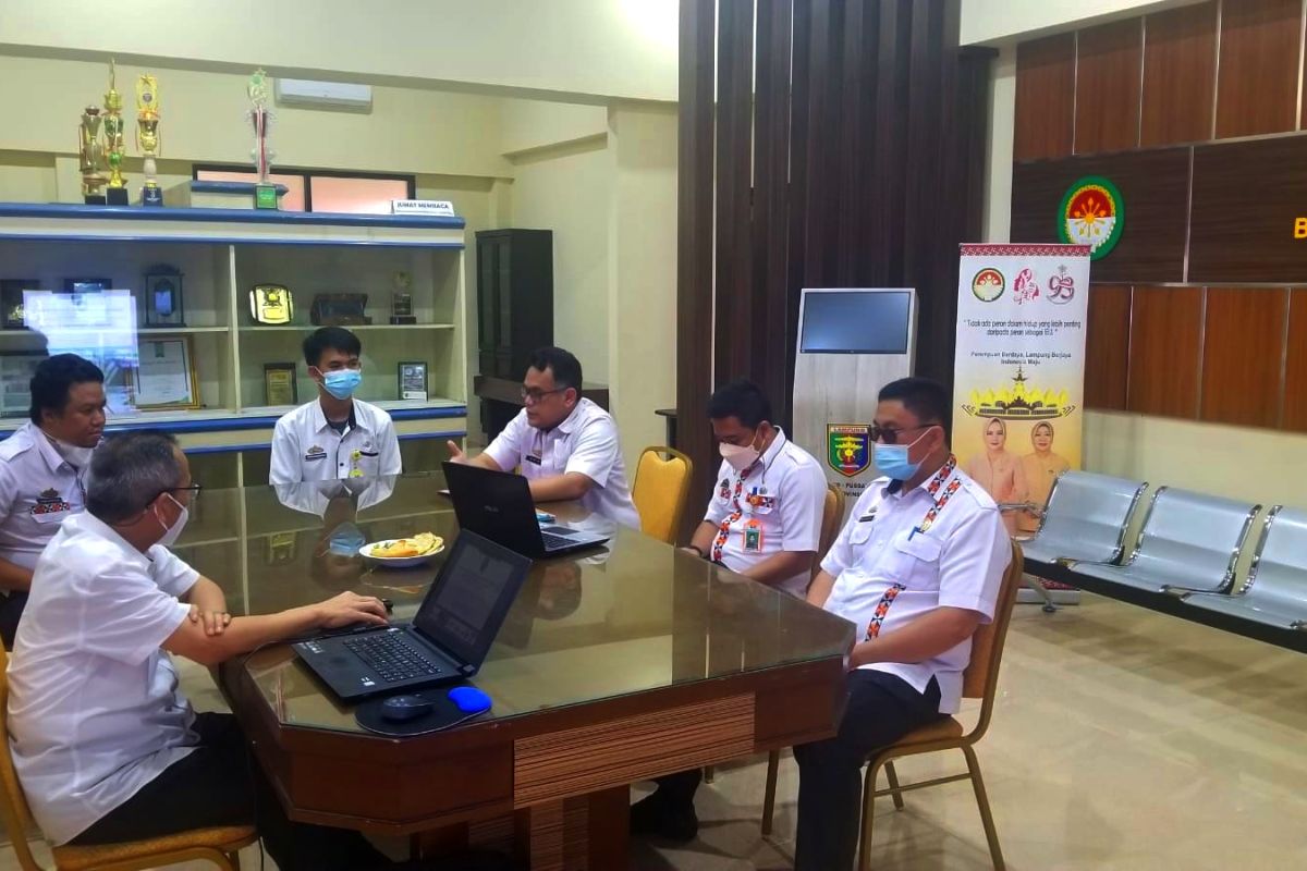 Kadis Kominfo Lampung Barat pimpin rapat tentang SPBE