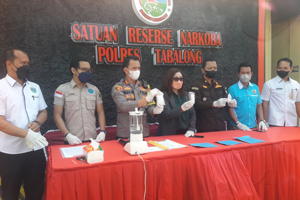 Polres Tabalong musnahkan sabu senilai ratusan juta rupiah