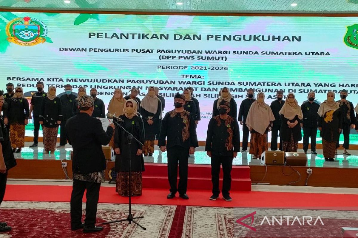 Paguyuban Wargi Sunda siap berkontribusi wujudkan Sumut Bermartabat