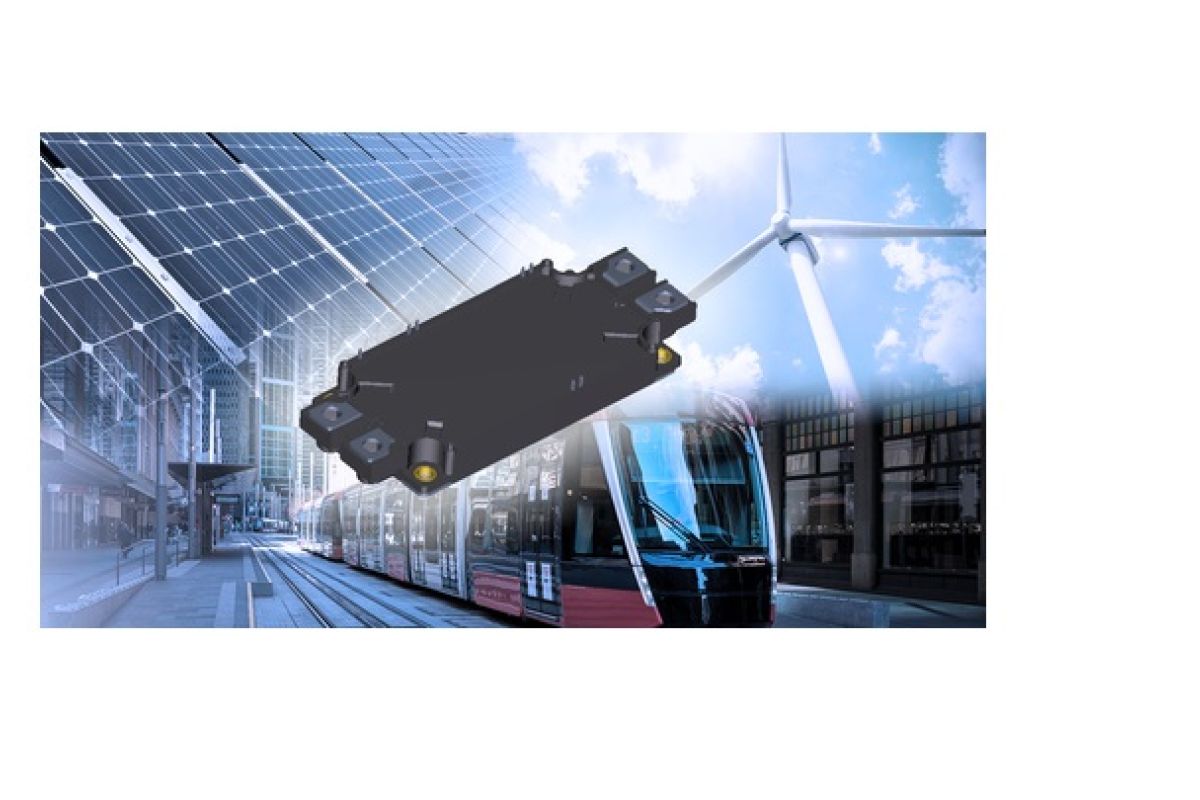 Toshiba’s newly launched 1200V and 1700V silicon carbide MOSFET modules will contribute to smaller, more efficient industrial equipment