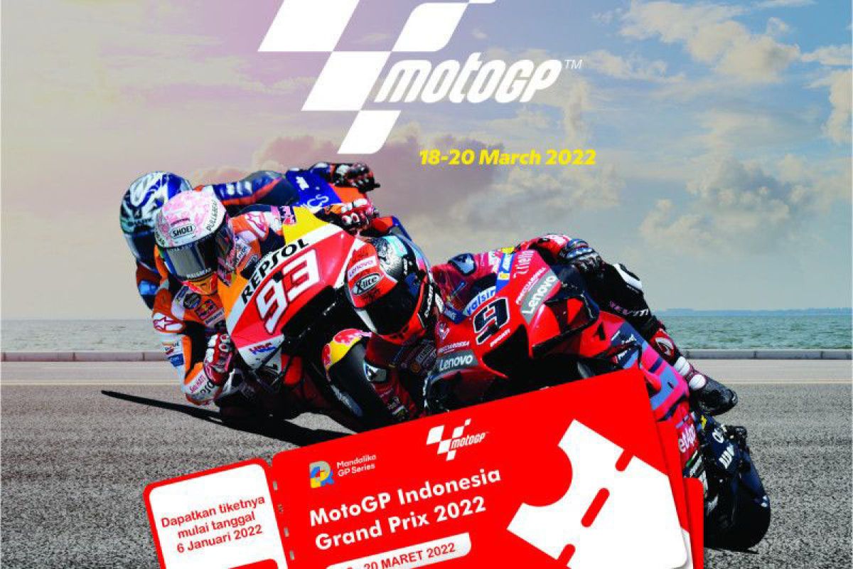 Melon Indonesia resmi jual tiket untuk MotoGP Mandalika