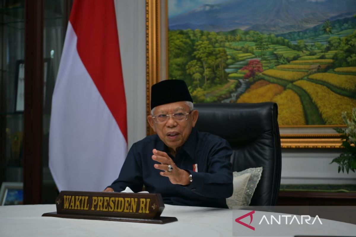 Ma'ruf Amin dorong seluruh ulama bersatu tingkatkan moderasi Islam