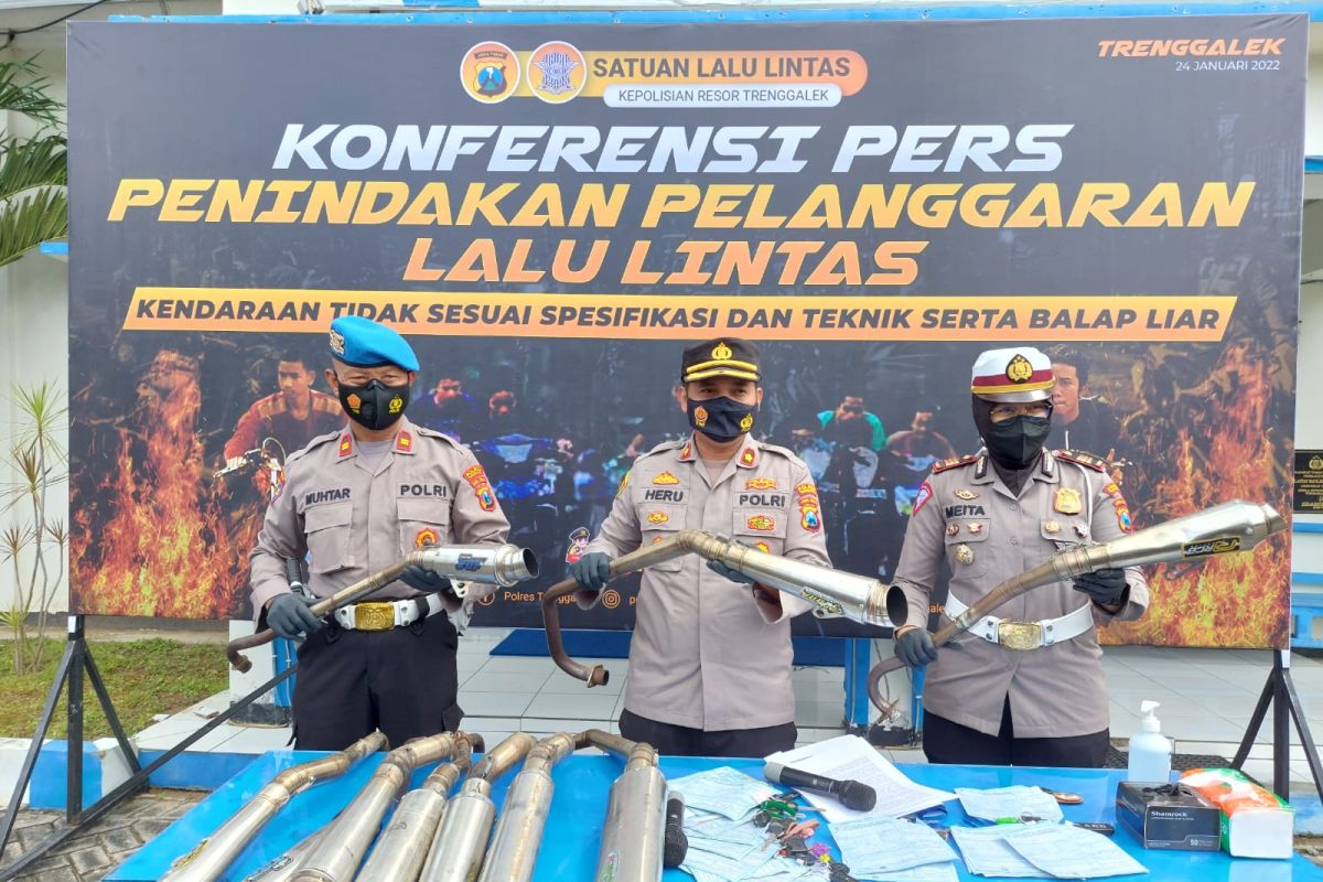 Mobil INCAR Polres Trenggalek rekam ribuan pelanggar lalu lintas