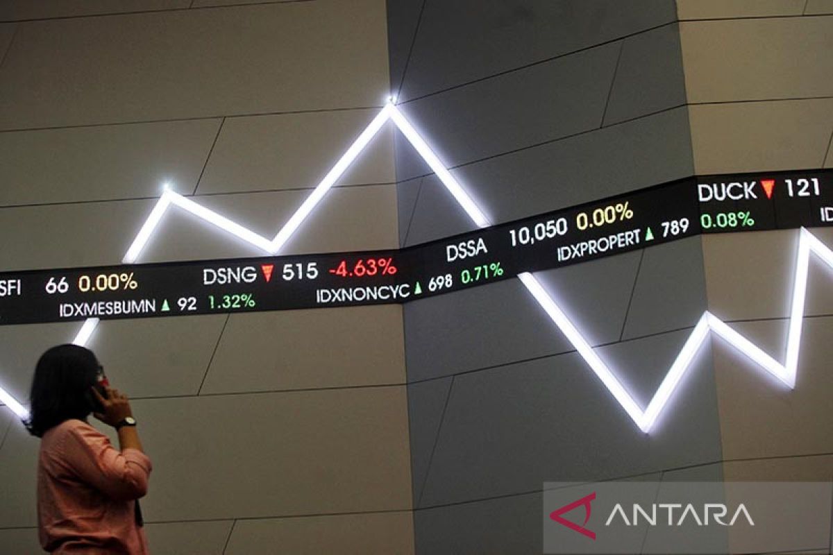 IHSG Senin dibuka melemah 24,29 poin