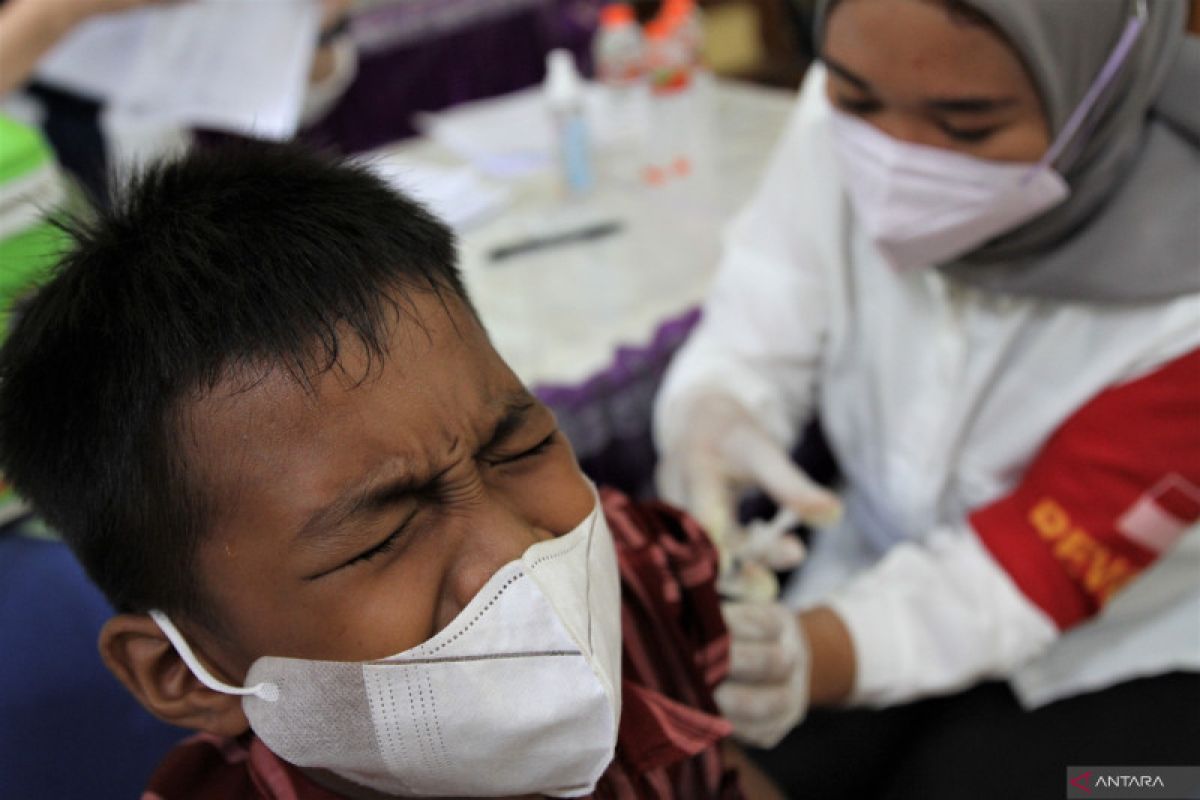 Sebanyak 2.429 anak di Kendari sudah dapat vaksinasi COVID-19