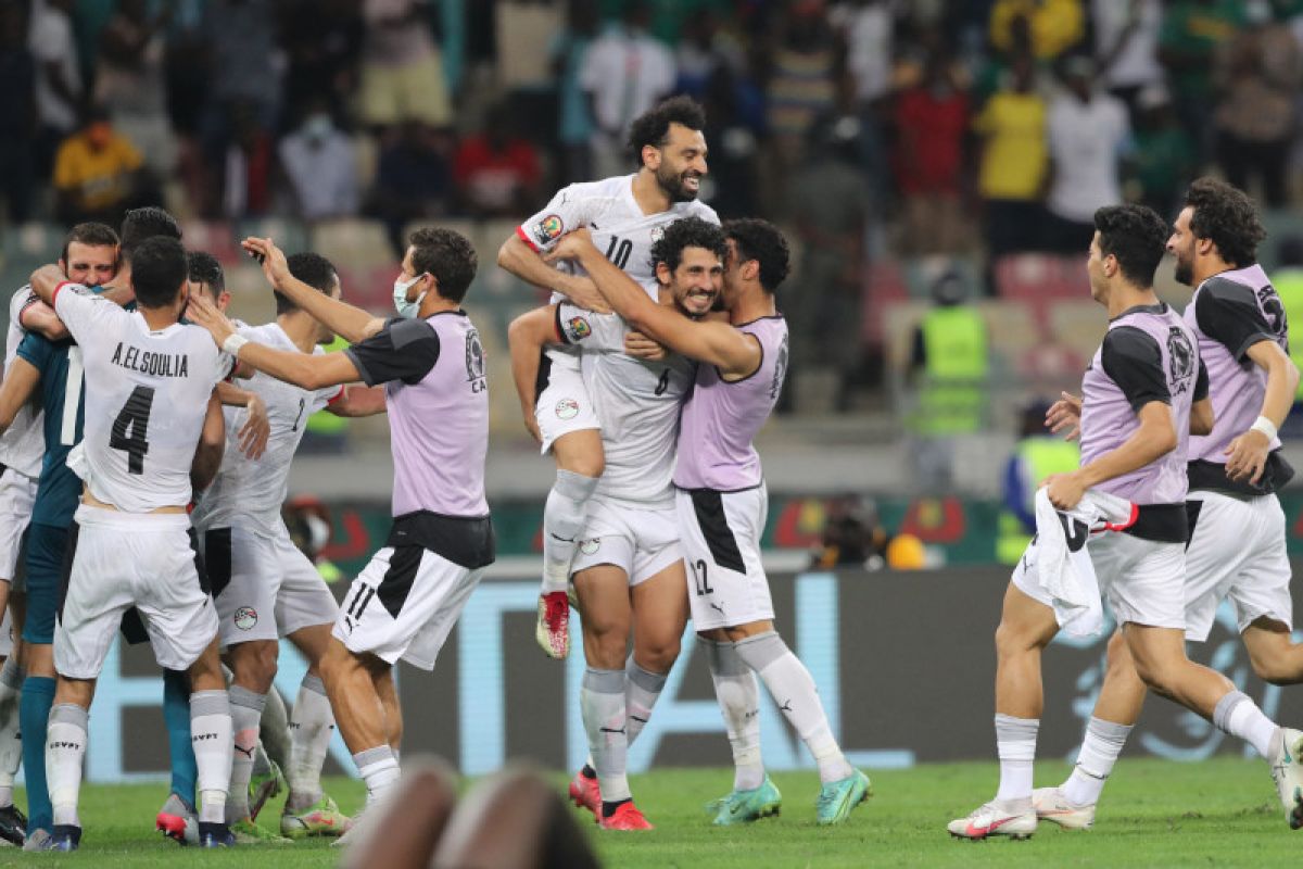 Mohamed Salah bawa Mesir taklukkan Pantai Gading lewat adu penalti 5-4