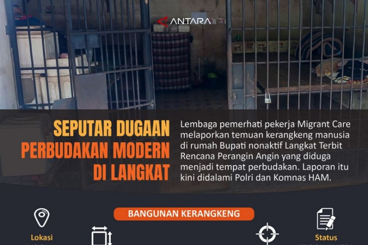 Kapolda Sumut tinjau penjara di rumah Bupati Langkat