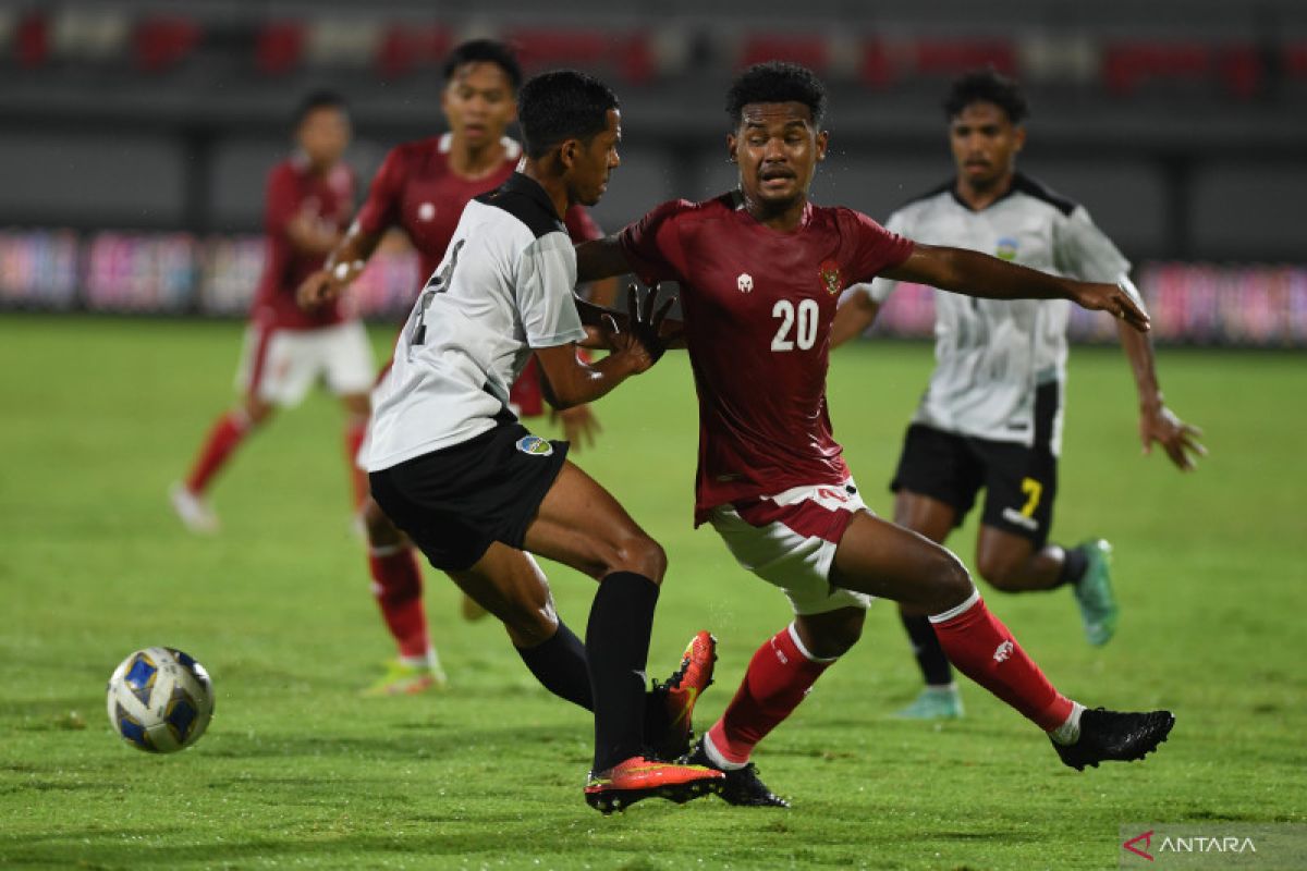 Laga persahabatan - Pelatih Timor Leste apresiasi pemainnya meski kalah 1-4 dari Indonesia