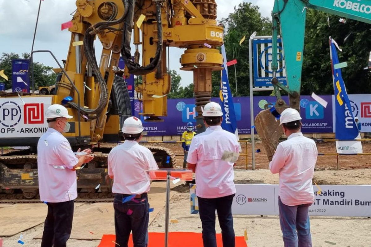 PT PP memulai pembangunan Gedung IT Mandiri