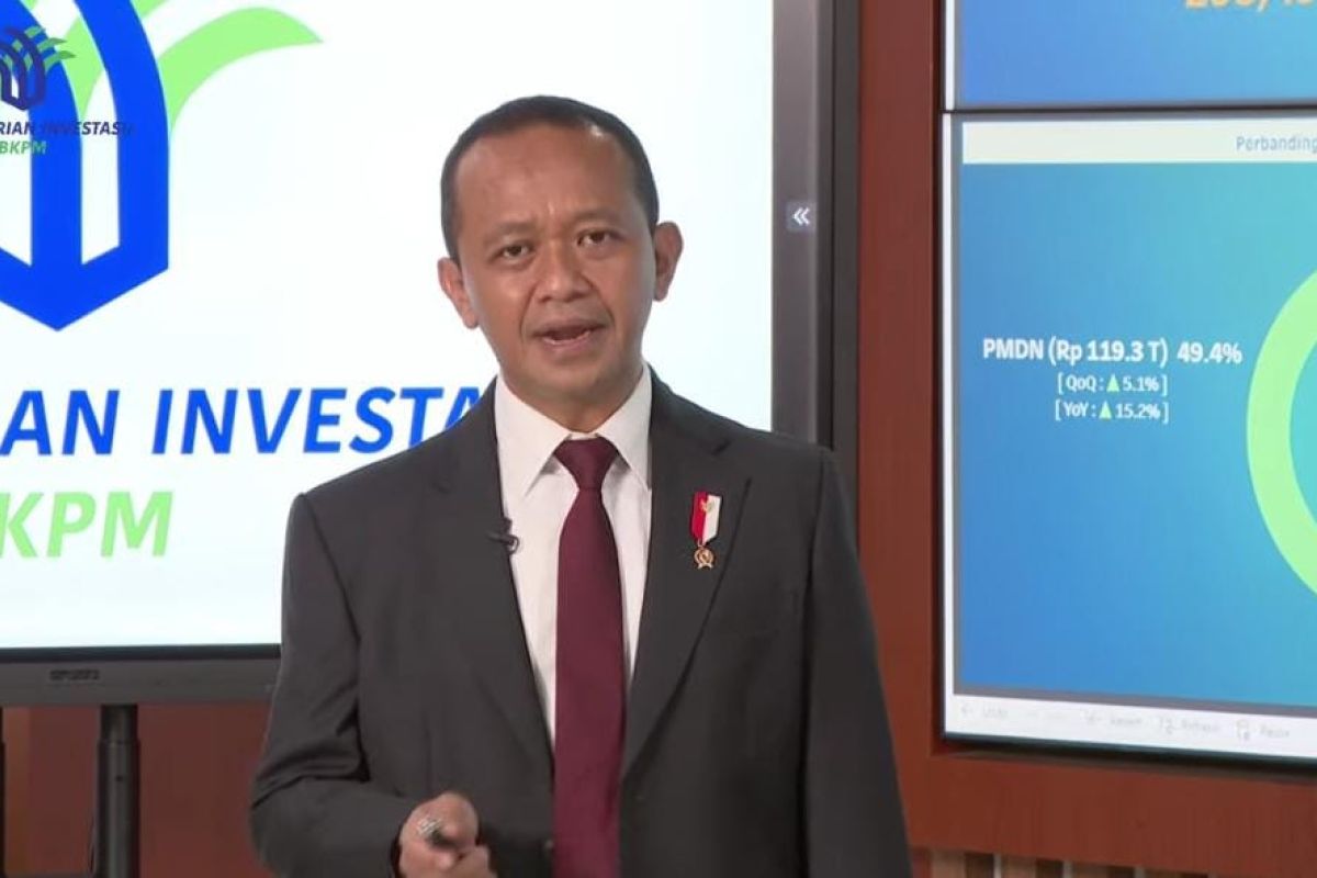 Tembus target, realisasi investasi 2021  capai Rp901,02 triliun