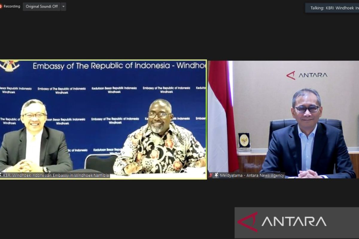 ANTARA establishes news exchange cooperation with Namibia Press Agency