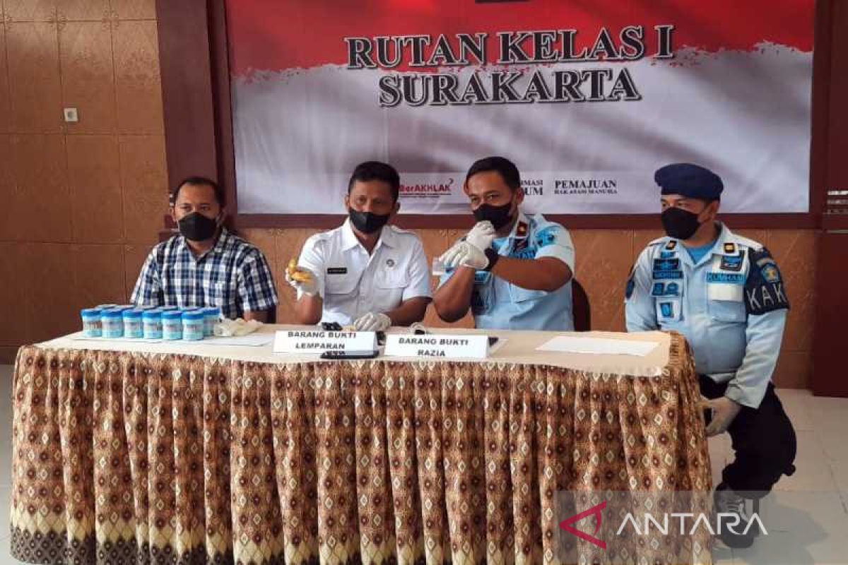 Petugas Rutan Surakarta gagalkan penyelundupan narkotika jenis sabu-sabu