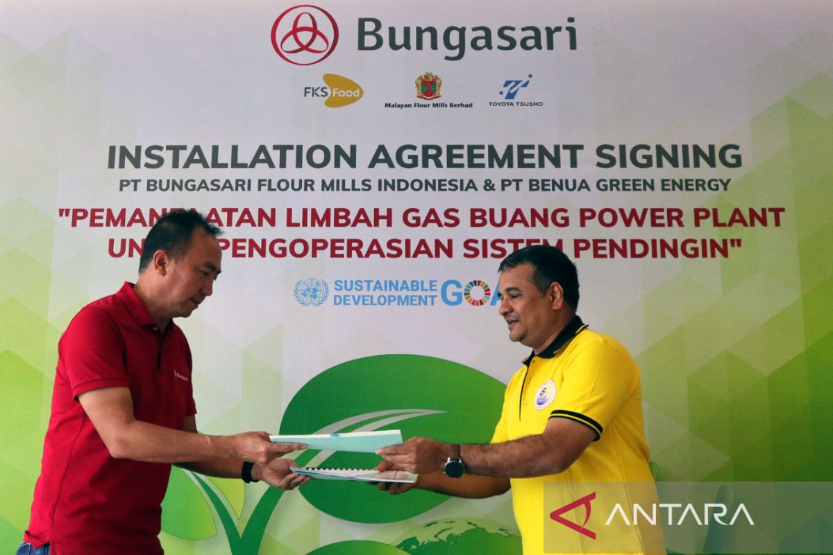 Bungasari manfaatkan limbah gas buang