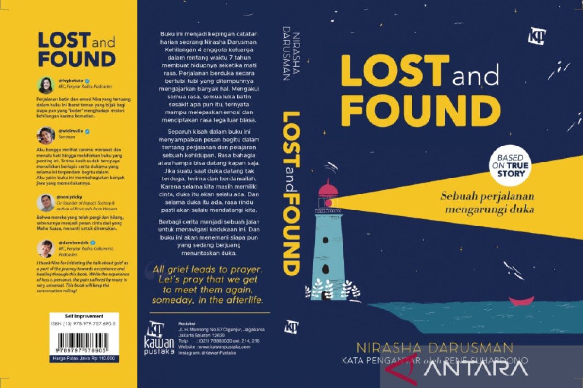 Nirasha Darusman rilis buku "Lost and Found"