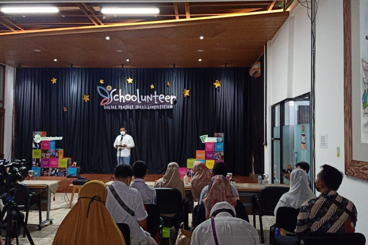 Program Schoolunteer mampu ciptakan energi kemanusiaan dari milenial