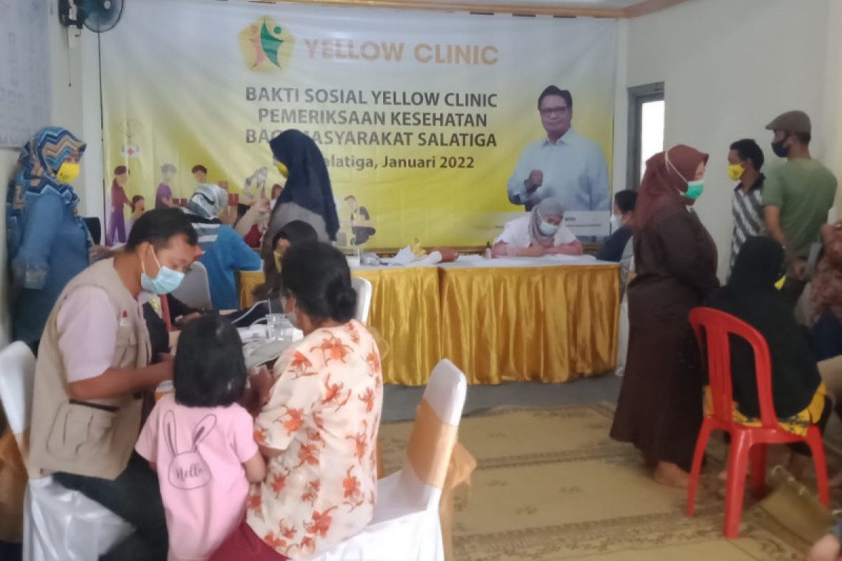 Bantu warga terdampak pandemi, Partai Golkar gelar baksos dan pengobatan gratis di Salatiga