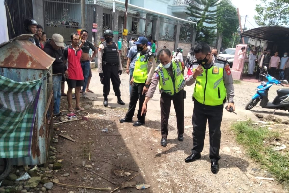 Polisi amankan tersangka penabrak anak di Makassar
