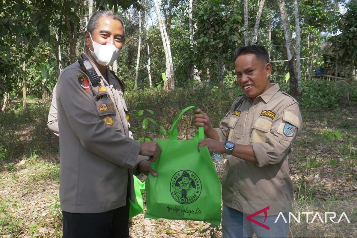 Rumah madu warga mantan pekerja PETI dikunjungi Kapolres Merangin