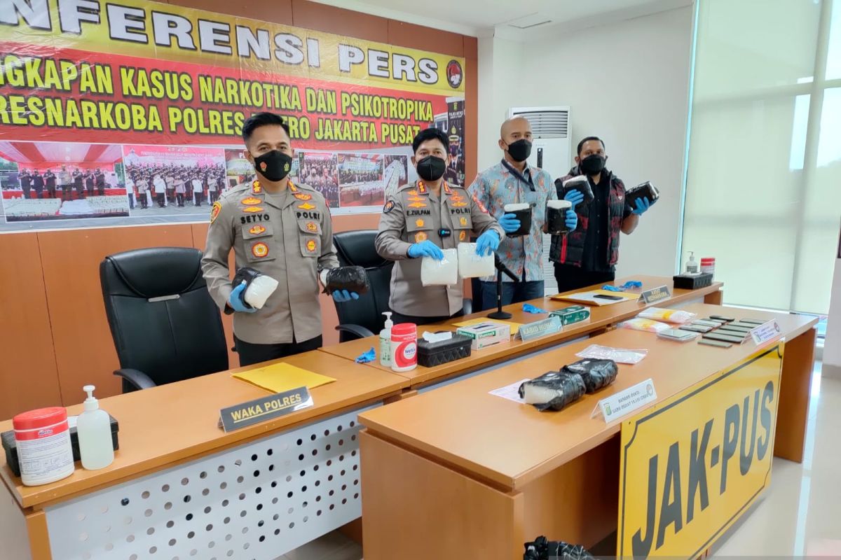 Polrestro Jakpus gagalkan penyelundupan sabu 11 kilogram dari Aceh