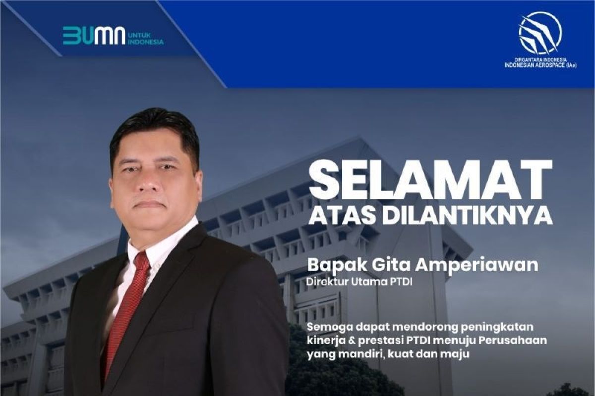 Kementerian BUMN angkat Gita Amperiawan sebagai Dirut PTDI