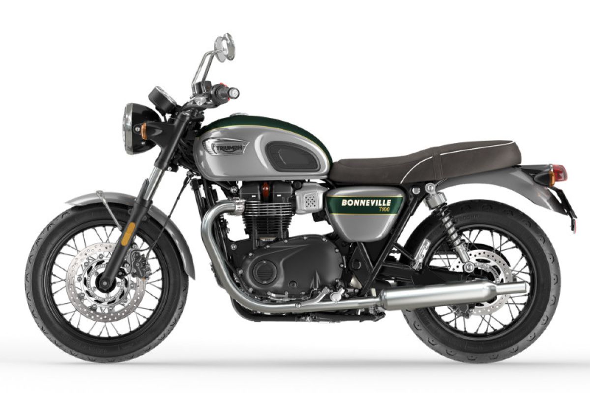 Triumph Bonneville Gold Line Edition 2022 sudah meluncur