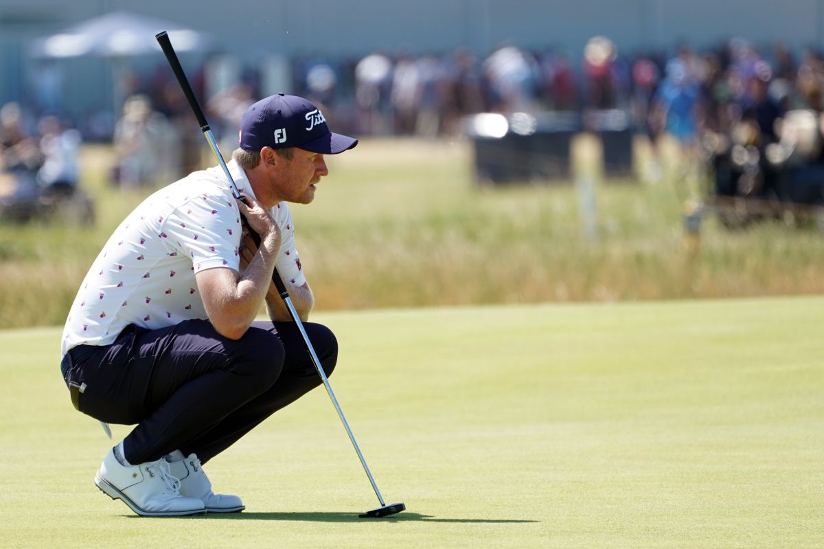 Pegolf Afrika Selatan Justin Harding puncaki klasemen turnamen golf Dubai