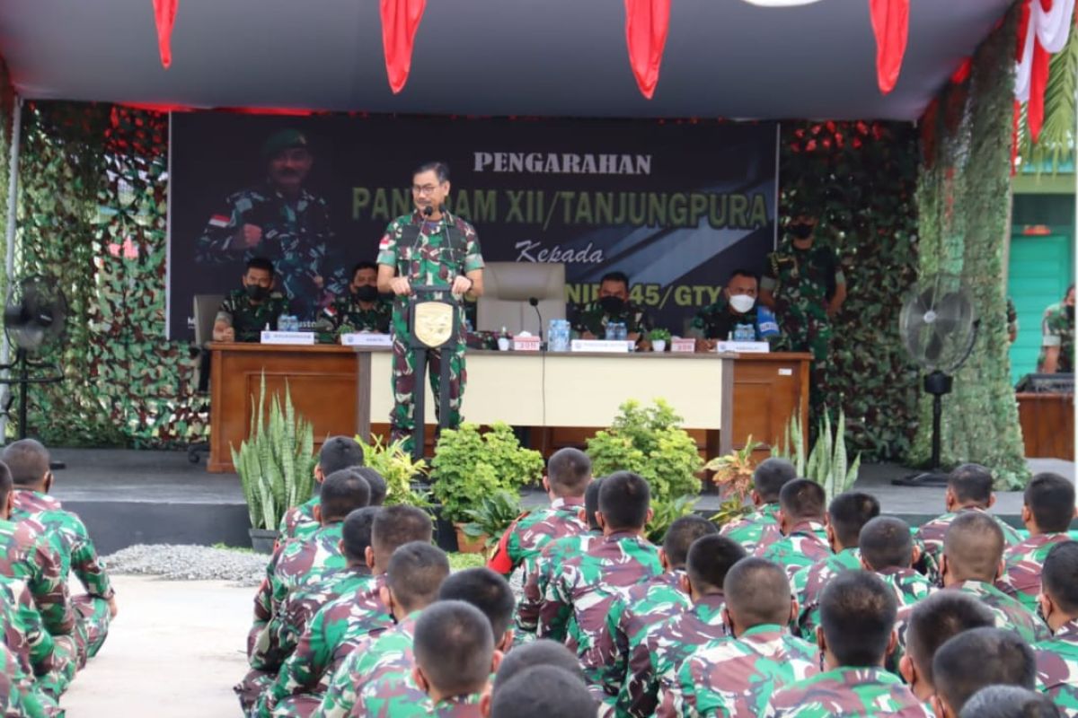 550 prajurit TNI amankan perbatasan Kalbar