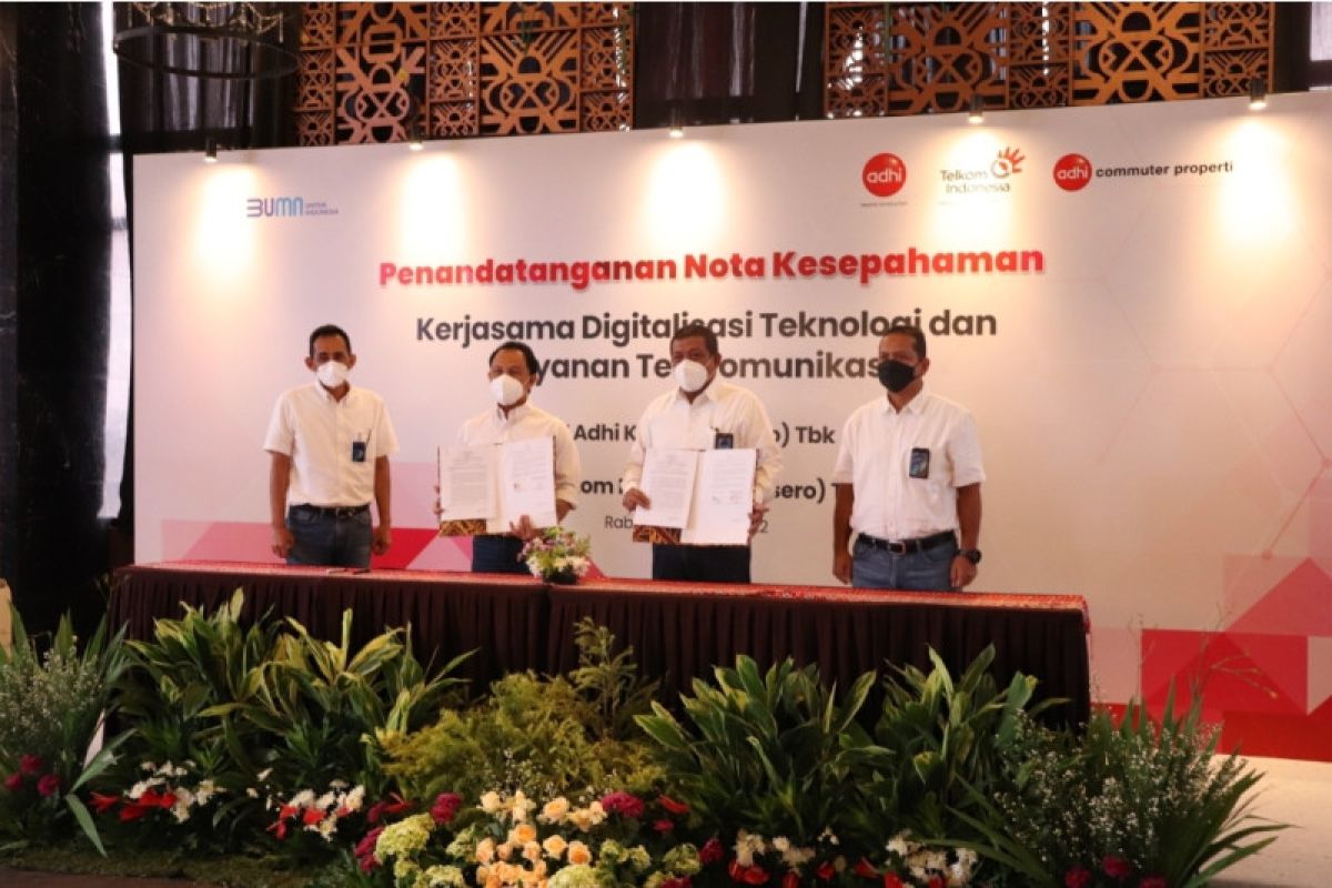 Adhi Karya-Telkom bersinergi digitalisasi layanan telekomunikasi