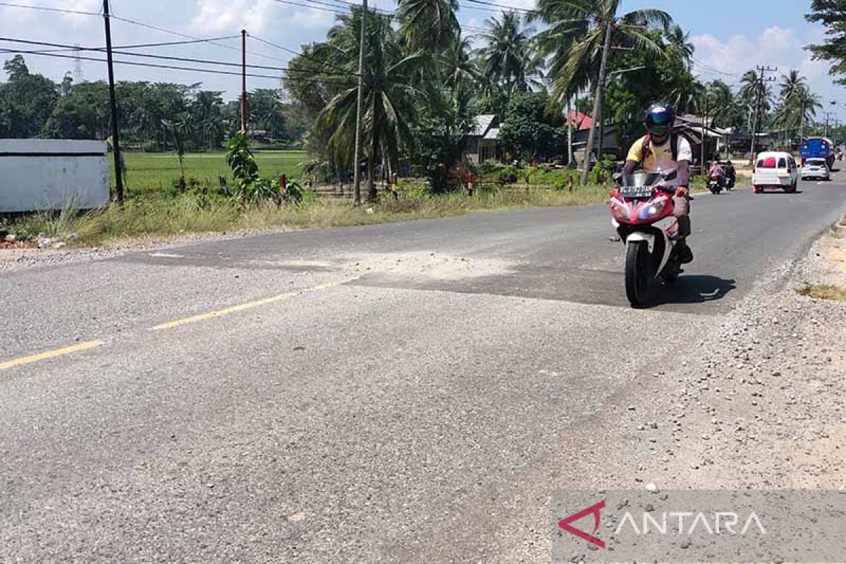 Jalan negara di Aceh Timur rusak akibat banjir