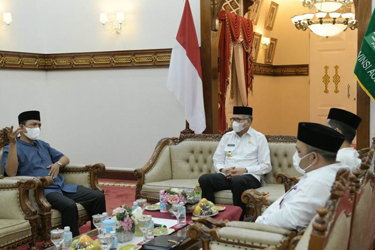 Temui Gubernur, Bupati Aceh Selatan sampaikan harapan terwujudnya daerah otonomi baru