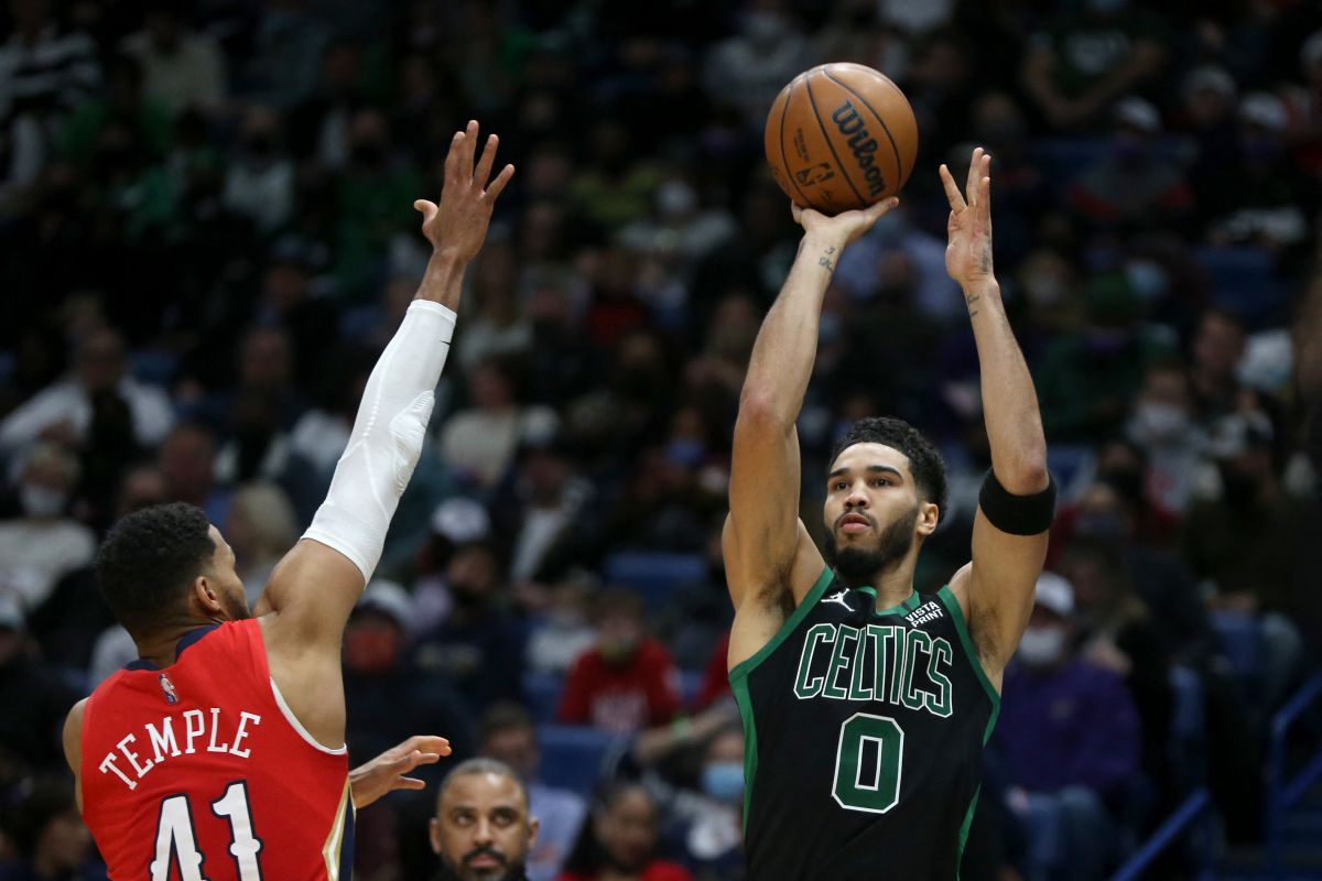 Jayson Tatum pimpin Celtics atasi Pelicans