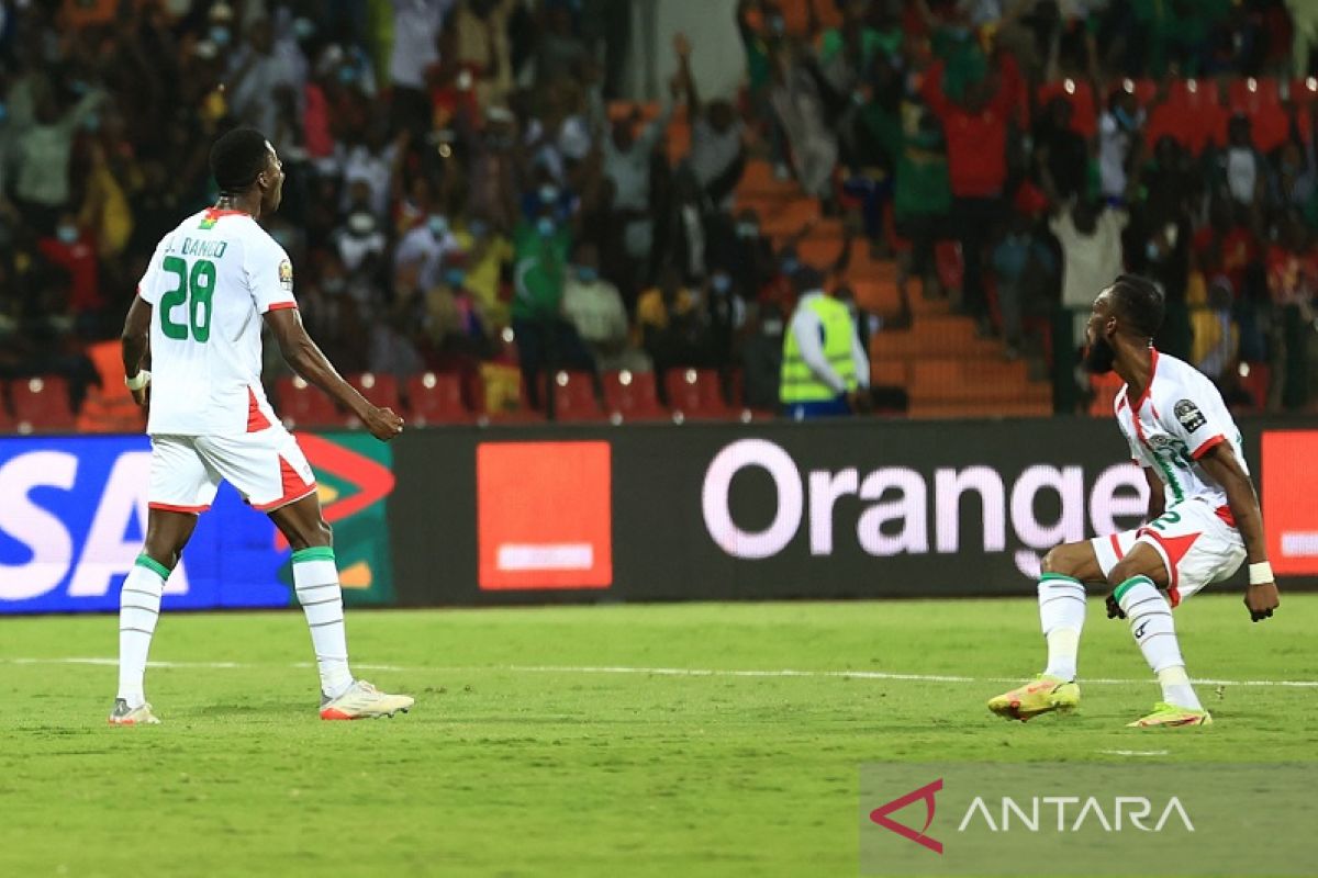 Burkina Faso singkirkan Tunisia menuju semifinal Piala Afrika