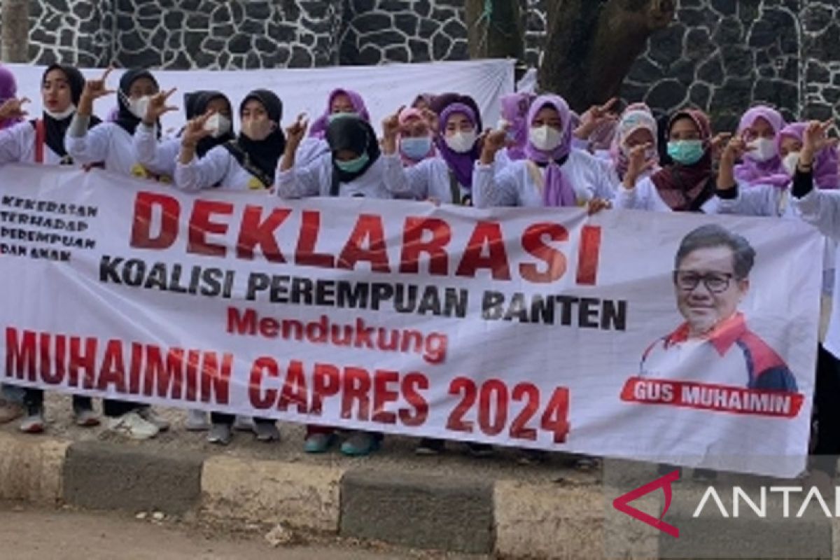 Koalisi perempuan Banten dukung Muhaimin Iskandar jadi capres 2024
