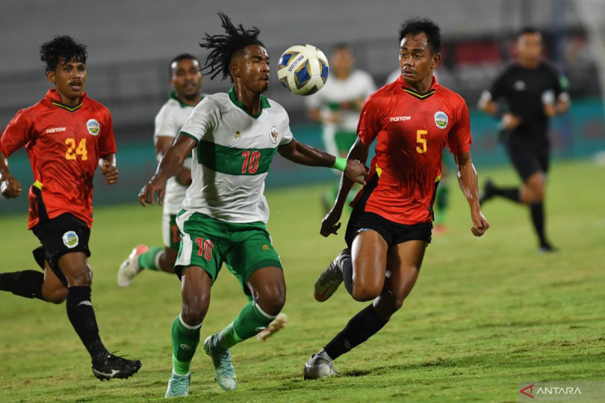 Timor Leste kembali takluk dari Timnas Indonesia