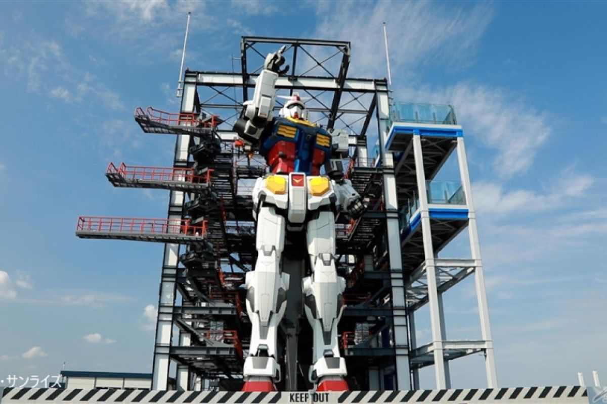 Gundam ukuran "real size" akan terus beroperasi hingga 2023