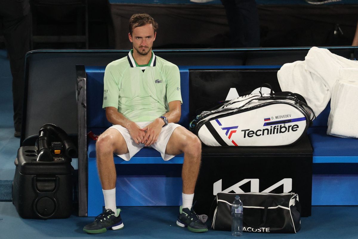 Medvedev kecewa pada minimnya dukungan saat final Australian Open
