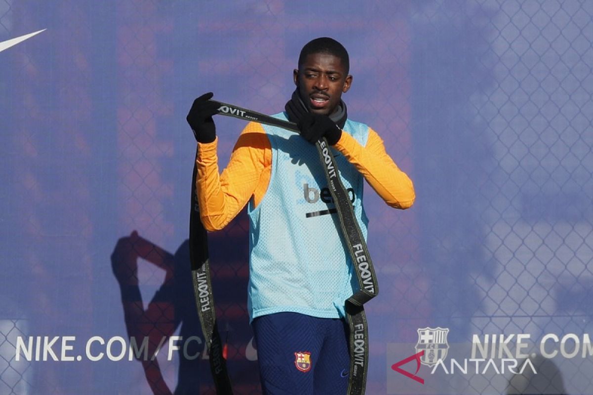 Liga Spanyol - Barcelona kecewa kepada pemainnya Ousmane Dembele