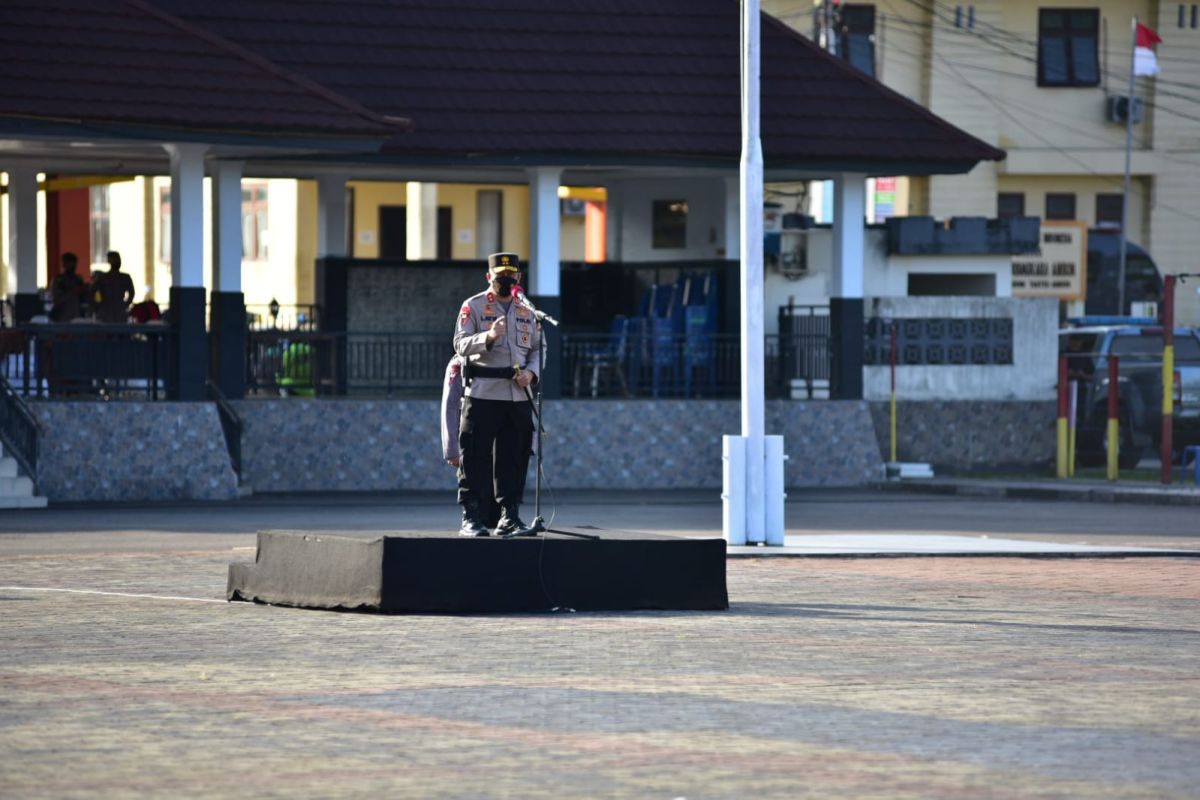 Kapolda Maluku minta Jajarannya tidak sakiti hati rakyat, diwujudnyatakanlah