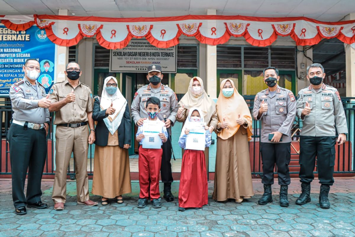 Kapolda Malut harap vaksinasi anak diintensifkan, perangi COVID - 19